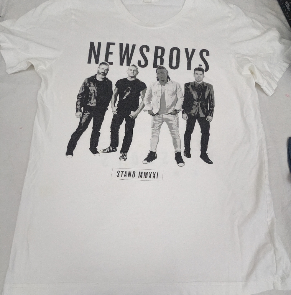 Newsboys Step Into The Light Tour 2021 Concert Cities on Back Medium